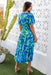 The Pippa Dress - Bondi Blue - Sparrow & Finch Boutique