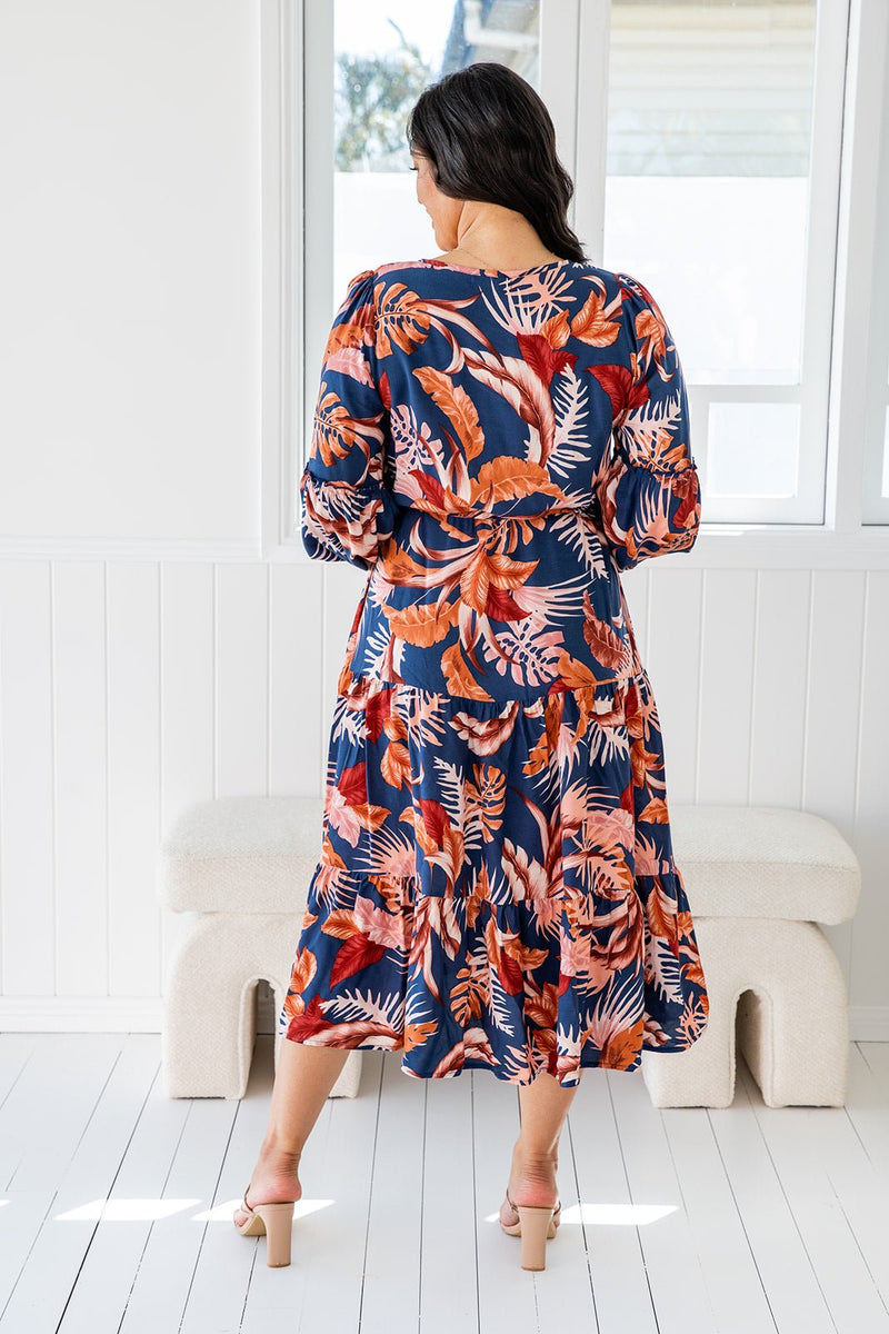 The Portia Dress - Auburn Breeze