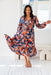 The Portia Dress - Auburn Breeze - Sparrow & Finch Boutique