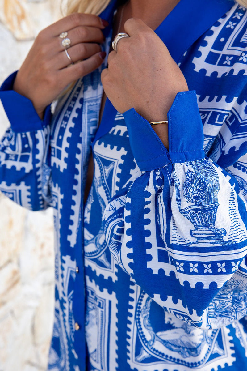 The Raya Shirt - Aegean Muse
