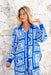 The Raya Shirt - Aegean Muse - Sparrow & Finch Boutique