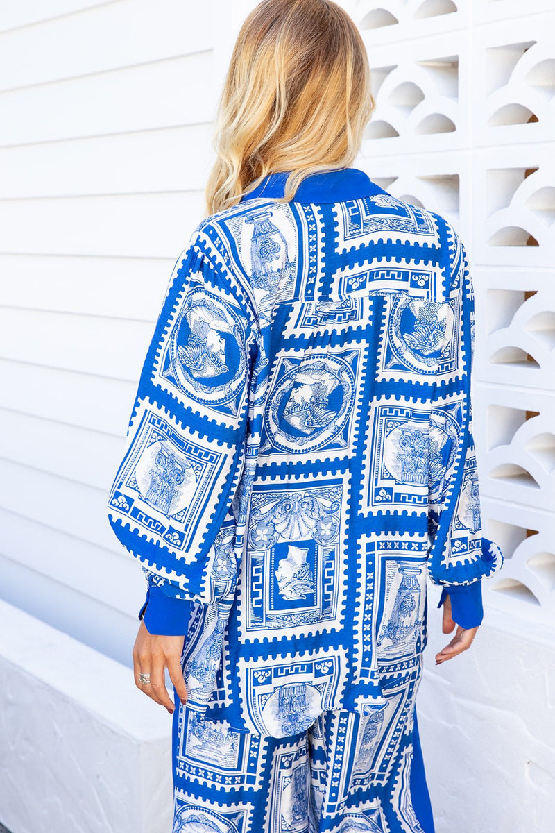 The Raya Shirt - Aegean Muse