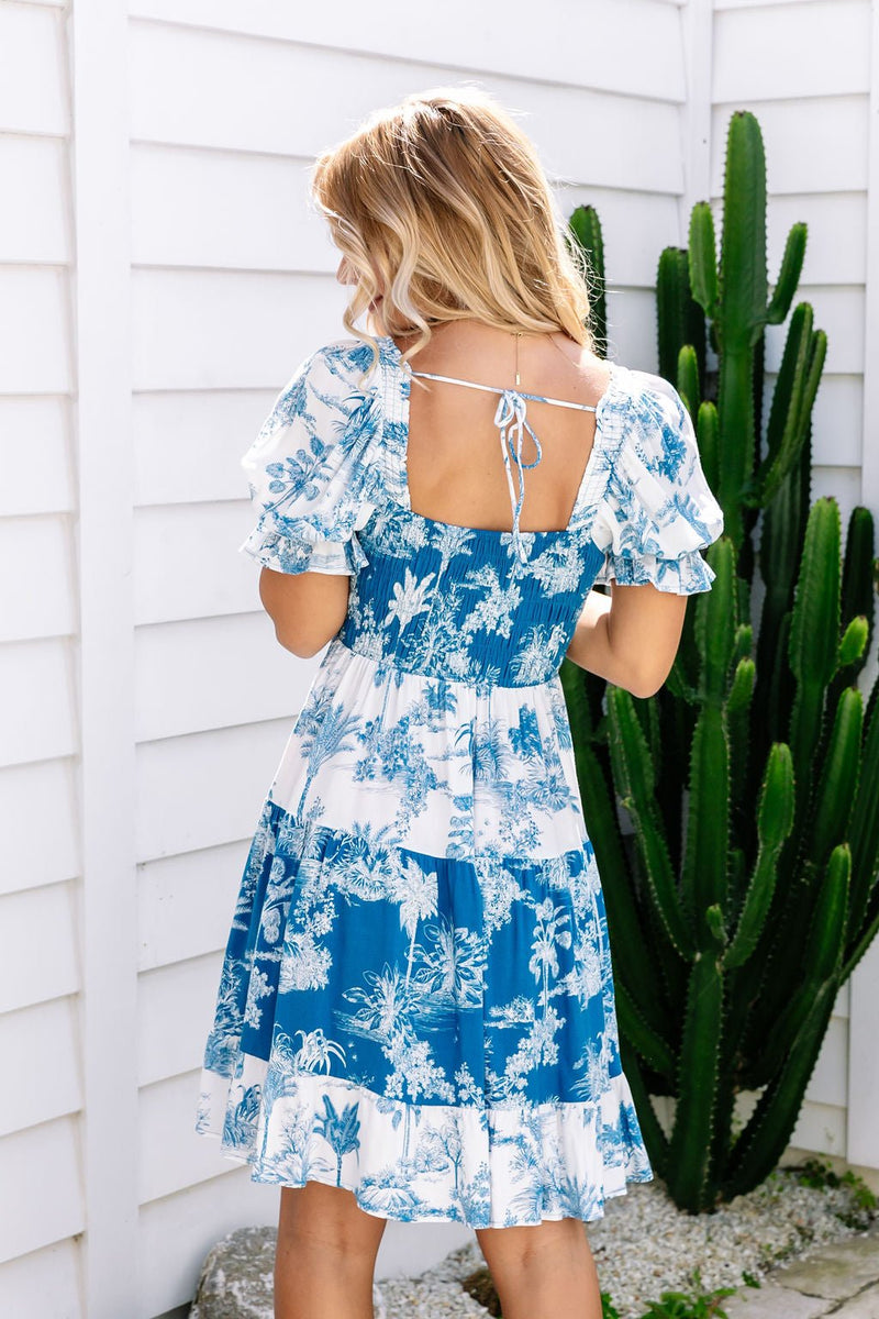 The Reva Dress - Seaside