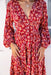 The Rina Dress - Burgundy Bloom - Sparrow & Finch Boutique