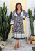 The Rina Dress - Dark Navy Floral - Sparrow & Finch Boutique