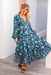 The Rina Dress - Dark Teal - Sparrow & Finch Boutique