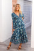 The Rina Dress - Dark Teal - Sparrow & Finch Boutique