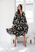 The Rina Dress - Dark Tropical - Sparrow & Finch Boutique