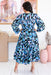The Rina Dress - Honolulu Blue - Sparrow & Finch Boutique