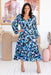 The Rina Dress - Honolulu Blue - Sparrow & Finch Boutique