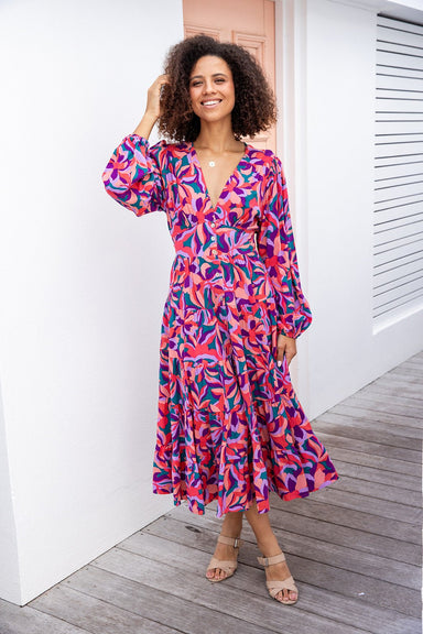 The Rina Dress - Purple Haze - Sparrow & Finch Boutique