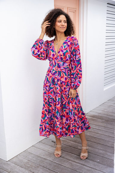 The Rina Dress - Purple Haze - Sparrow & Finch Boutique