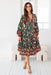 The Rina Dress - Regal Green - Sparrow & Finch Boutique