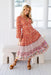 The Rina Dress - Tangerine Garden - Sparrow & Finch Boutique