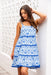 The Riveria Dress - Blue Reef - Sparrow & Finch Boutique