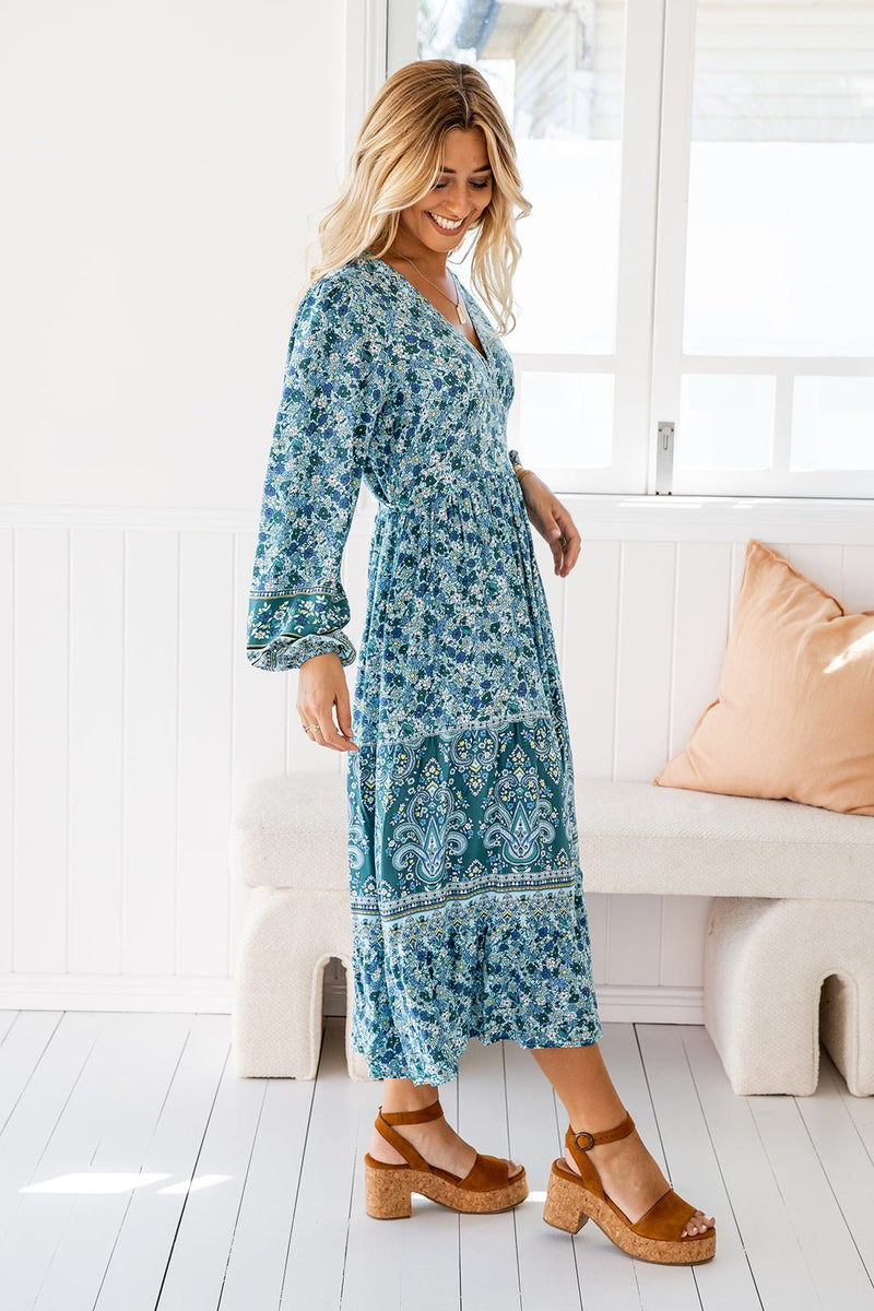 The Romy Dress - Jade