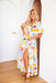 The Rosalina Dress - Citrus Splash - Sparrow & Finch Boutique