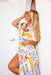 The Rosalina Dress - Citrus Splash - Sparrow & Finch Boutique