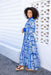The Roseau Dress - Aegean Muse - Sparrow & Finch Boutique