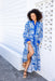 The Roseau Dress - Aegean Muse - Sparrow & Finch Boutique