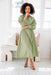 The Roseau Dress - Choc Mint - Sparrow & Finch Boutique
