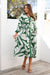 The Roseau Dress - Palm Paradise - Sparrow & Finch Boutique