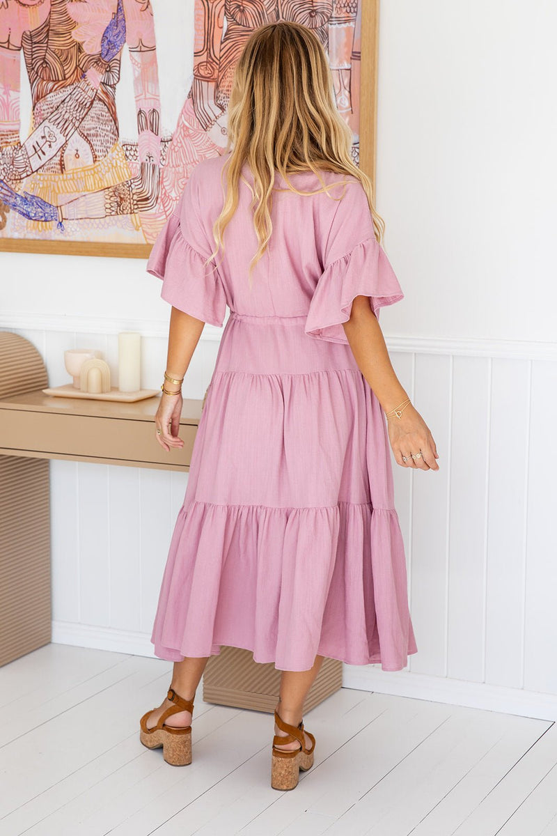 The Rosemary Dress - Plum