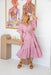 The Rosemary Dress - Plum - Sparrow & Finch Boutique