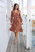 The Sandy Dress - Floral Russet - Sparrow & Finch Boutique