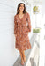 The Sandy Dress - Floral Russet - Sparrow & Finch Boutique