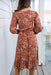 The Sandy Dress - Floral Russet - Sparrow & Finch Boutique