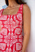 The Sangria Dress - Carmine Flair - Sparrow & Finch Boutique