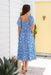 The Sarlie Dress - Hawaiian Blue - Sparrow & Finch Boutique
