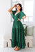 The Scarlett Dress - Highland Green - Sparrow & Finch Boutique