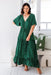 The Scarlett Dress - Highland Green - Sparrow & Finch Boutique