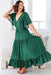 The Scarlett Dress - Highland Green - Sparrow & Finch Boutique
