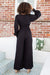 The Seraphina Jumpsuit - Onyx - Sparrow & Finch Boutique