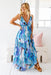 The Shira Dress - Blue Passion - Sparrow & Finch Boutique