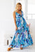 The Shira Dress - Blue Passion - Sparrow & Finch Boutique