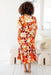 The Sienna Dress - Orange Mocha - Sparrow & Finch Boutique