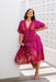 The Sienna Dress - Royal Fuchsia - Sparrow & Finch Boutique