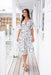 The Sienna Dress - Sketch Art - Sparrow & Finch Boutique
