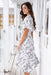 The Sienna Dress - Sketch Art - Sparrow & Finch Boutique