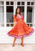 The Sienna Dress - Sweet Tangerine - Sparrow & Finch Boutique