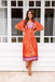 The Sienna Dress - Sweet Tangerine - Sparrow & Finch Boutique