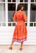 The Sienna Dress - Sweet Tangerine - Sparrow & Finch Boutique