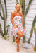 The Sola Dress - Coastal Blooms - Sparrow & Finch Boutique