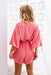 The Solana Playsuit - Salmon - Sparrow & Finch Boutique