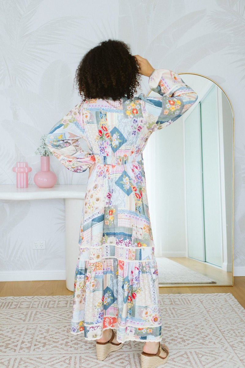 The Solara Dress - Vintage Petals