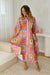 The Solene Dress - Pink Pavilion - Sparrow & Finch Boutique